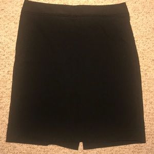 Sleek business black skirt